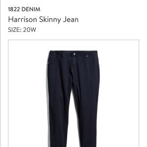 1822 denim jeans size 20w